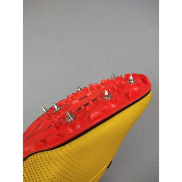 Saucony Spitfire 5 Men’s 8.5 Yellow Red S29055-16 Track And Field Spiked Cleats - Picture 11 of 11